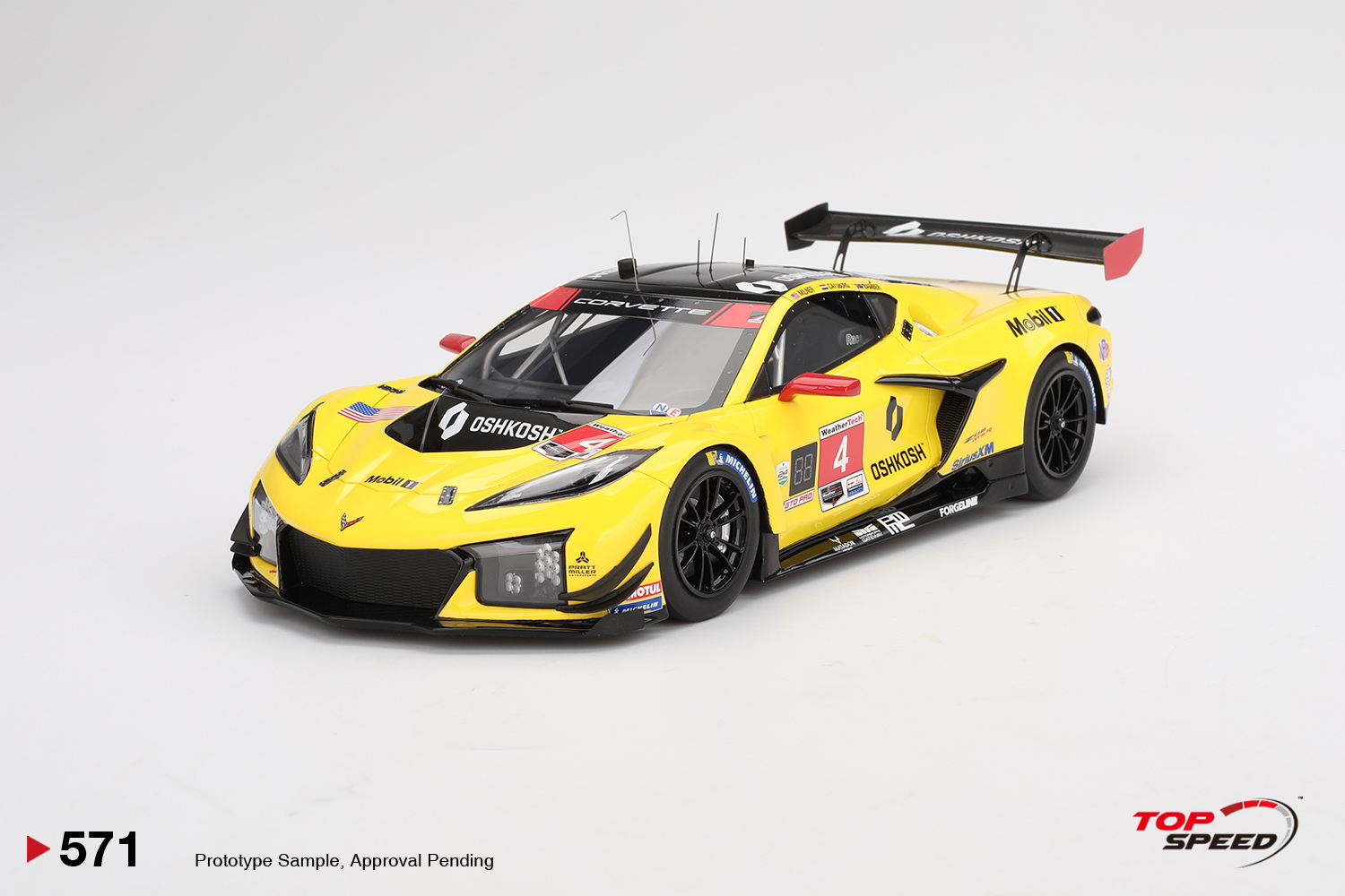 2024 Chevrolet Corvette Z06 GT3 IMSA Daytona, Bamber/Milner/Catsburg